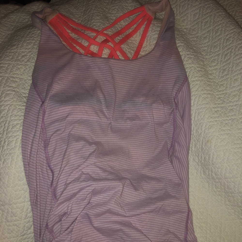 Lulu lemon tank sz 6